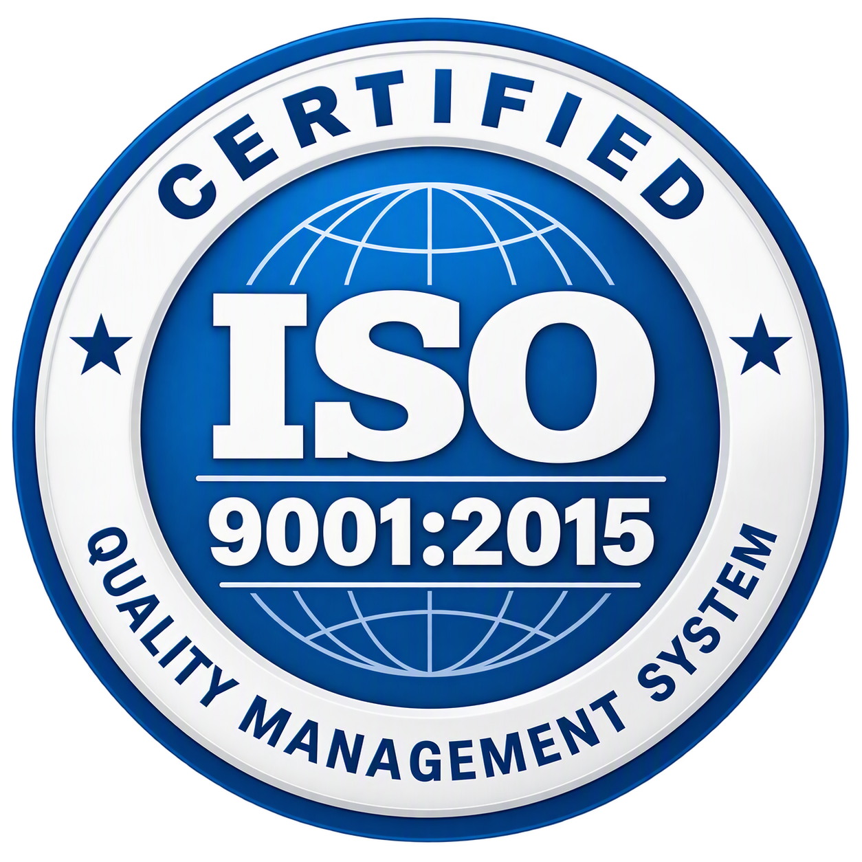 ISO 9001:2015 certified – Quality Management System